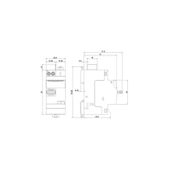 Legrand Interrupteur différentiel 2P 40A 30mA Type A DX