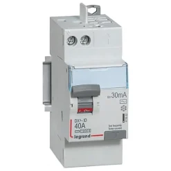 Legrand Interrupteur Et Disjoncteur Différentiel-Interrupteur différentiel 2P 63A 30mA Type A DX