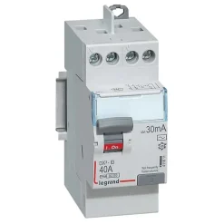 Legrand Interrupteur Et Disjoncteur Différentiel-Interrupteur différentiel 2P 40A 30mA Type AC DX à vis