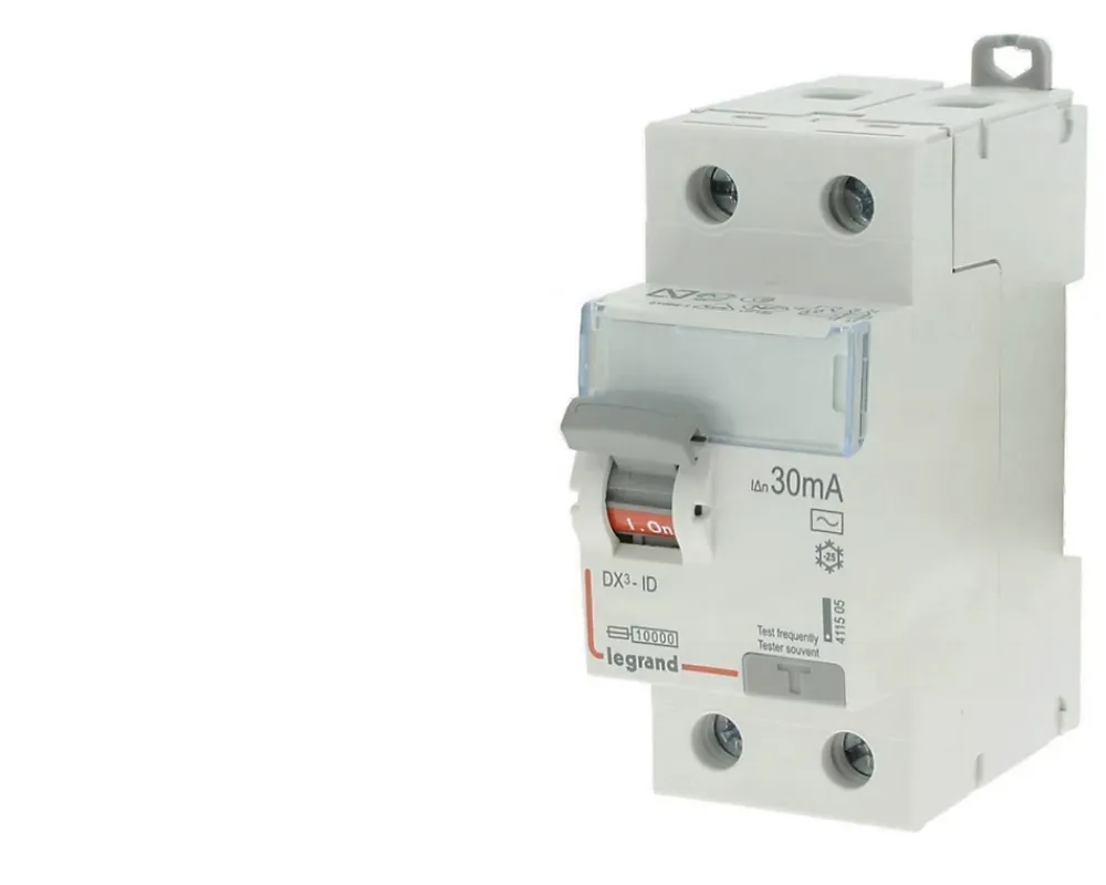 Legrand Interrupteur différentiel 2P 40A 30mA Type HPI DX