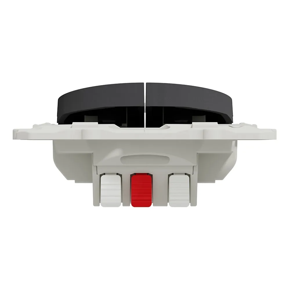 Schneider Electric Interrupteur double va-et-vient connexion rapide à vis Odace anthracite