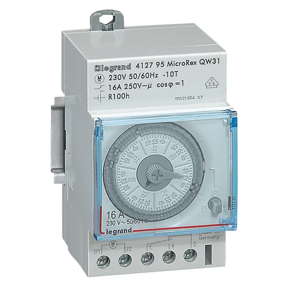 Legrand Autre Commande Modulaire-Interrupteur horaire hebdomadaire analogique