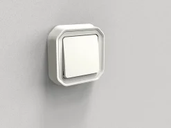 Legrand Interrupteur Plexo blanc à griffes