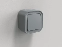 Legrand Interrupteur Étanche-Interrupteur Plexo gris en saillie