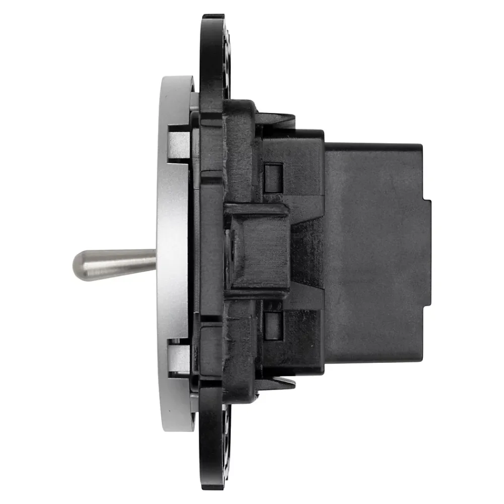 Jacobsen Interrupteur Encastrable-Interrupteur à manette Espen aluminium à composer gris