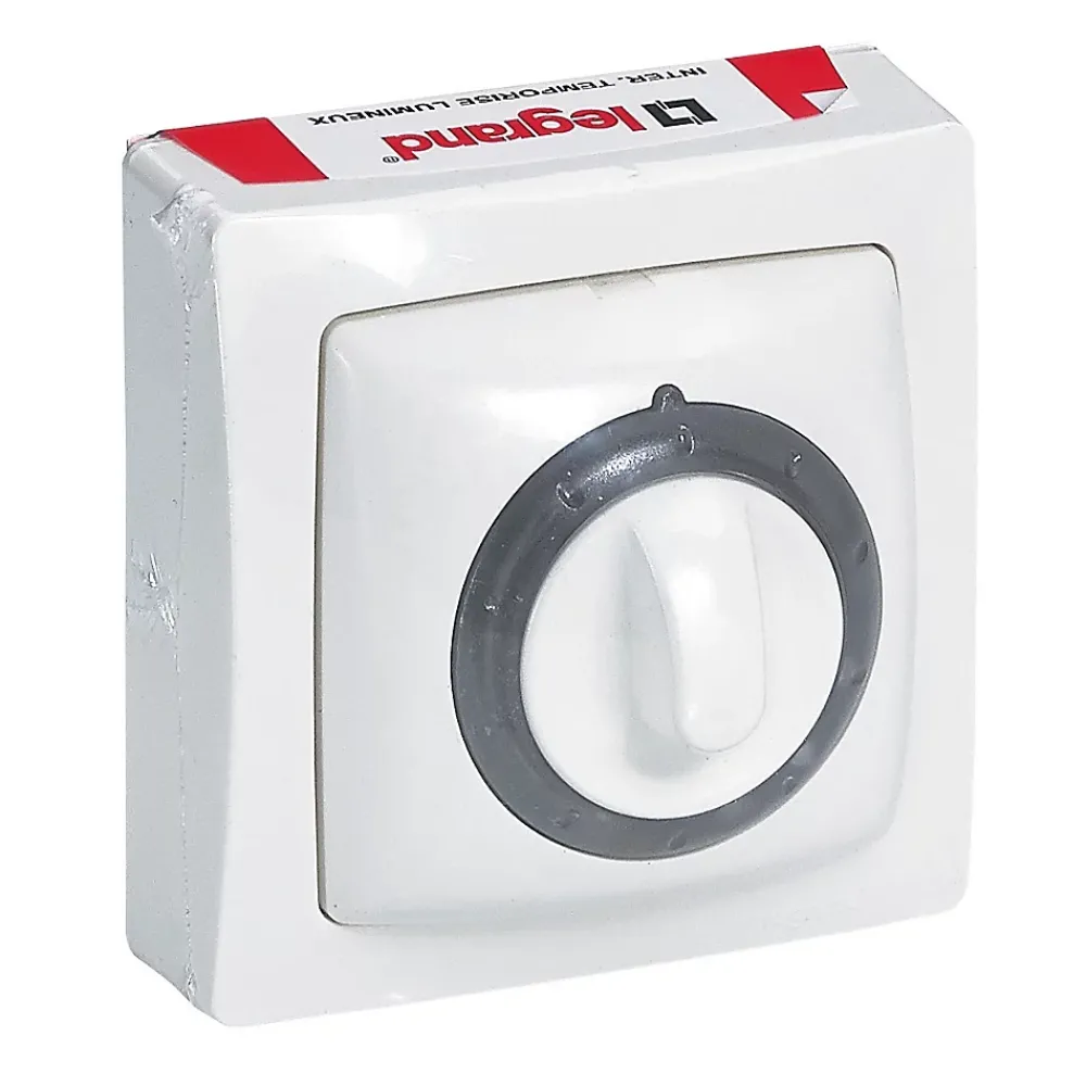 Legrand Interrupteur En Saillie-Interrupteur minuteur ASL blanc