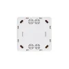 Jacobsen Interrupteur monobloc en saillie Sigurd blanc complet