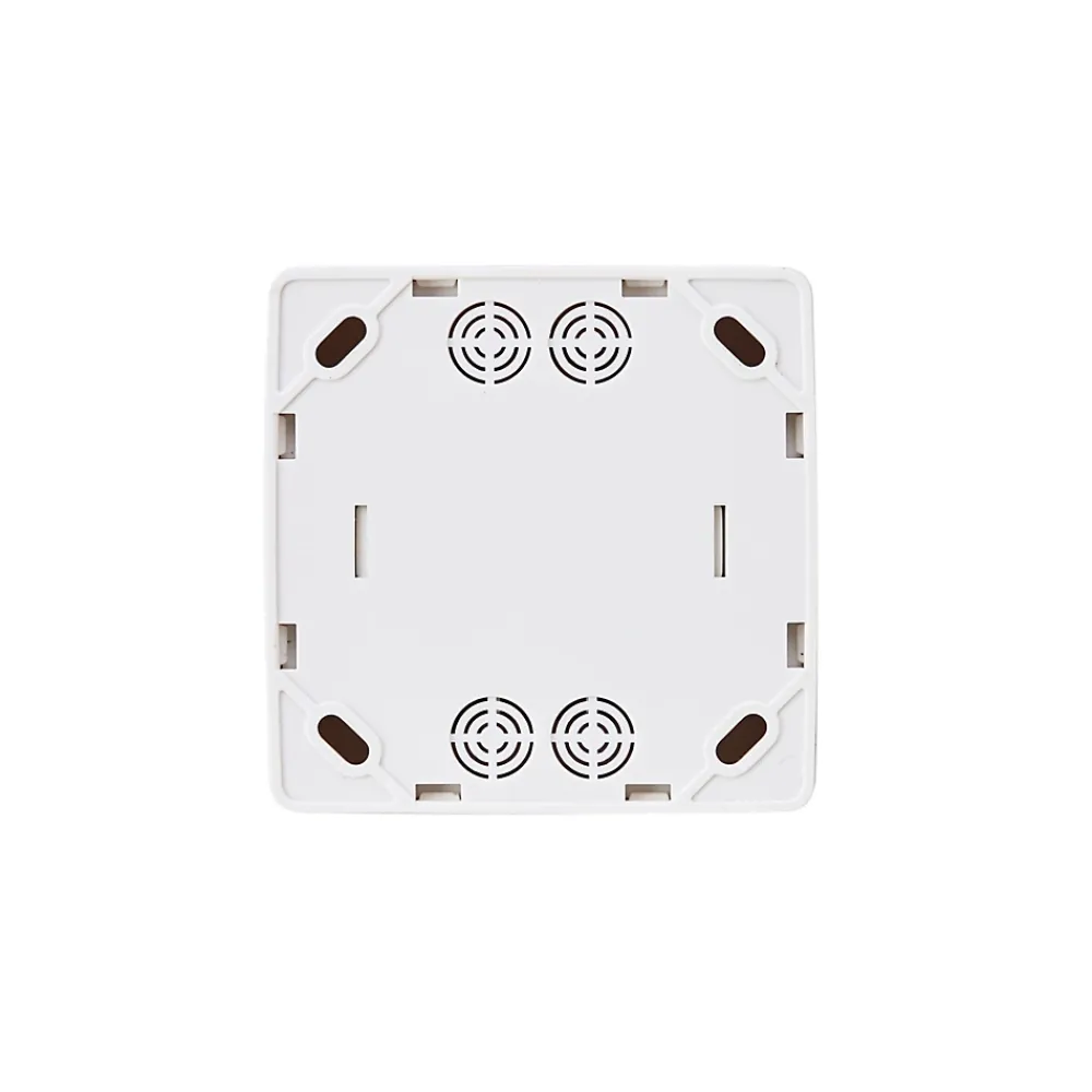 Jacobsen Interrupteur monobloc en saillie Sigurd blanc complet