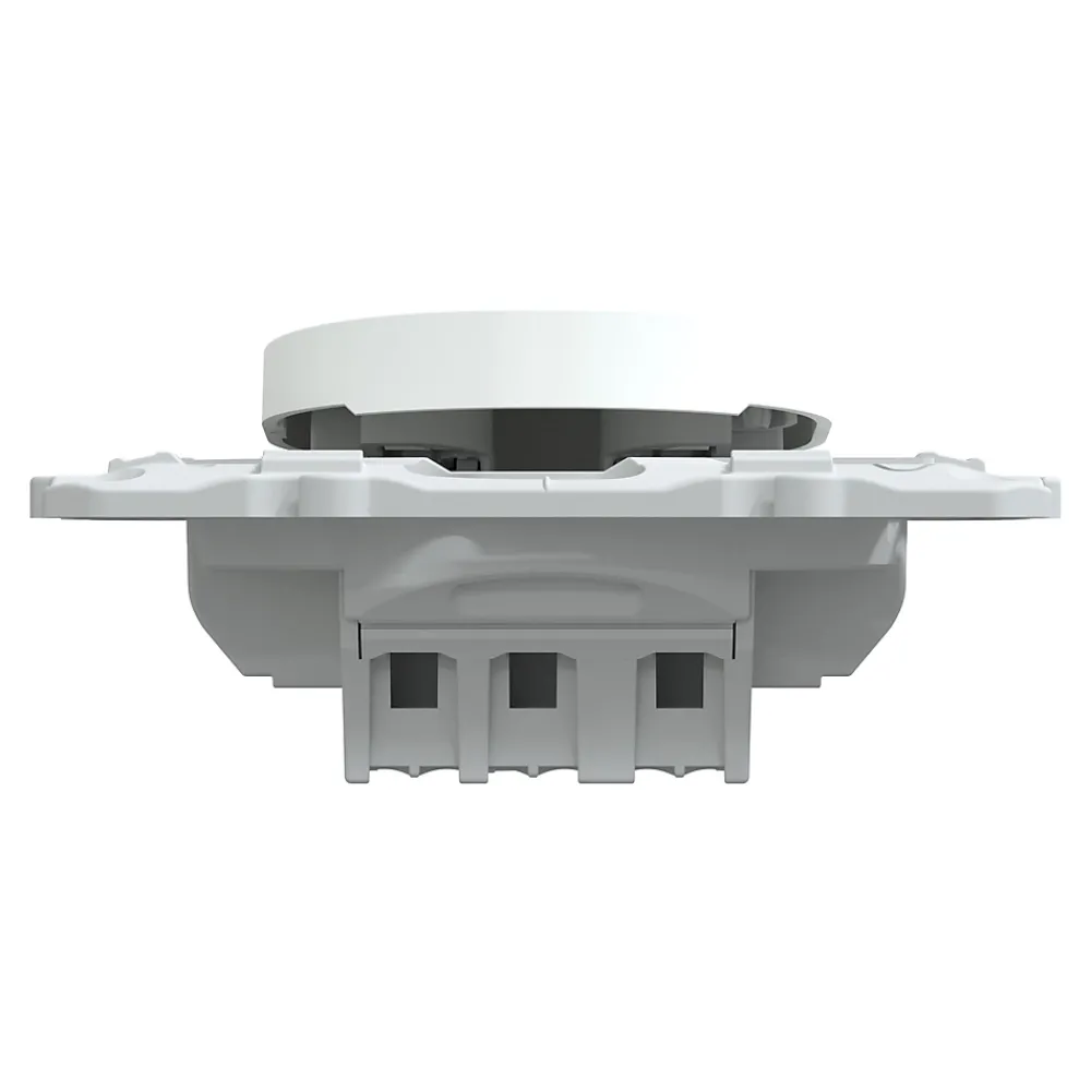 Schneider Electric Interrupteur Encastrable-Interrupteur poussoir 10A Ovalis blanc