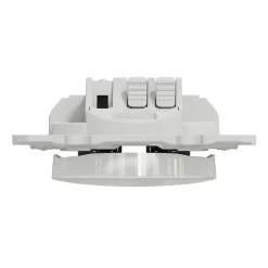 Schneider Electric Interrupteur Encastrable-Interrupteur poussoir 10A à vis  Odace blanc