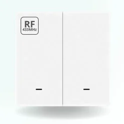 Zengo Commande De L'Éclairage-Interrupteur sans fil rf 433 - 2 boutons