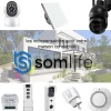 Somlife Interrupteurs intelligent WiFi 16A MiniSmart Switch Wi-Fi connecté,application Tuya/SmartLife,Alexa,Google Home