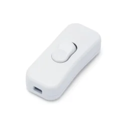 Velamp Fixation Et Raccordement Du Câble-Interrupteur unipolaire. Blanc