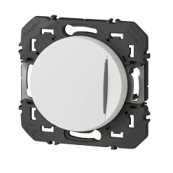 Legrand Interrupteur Encastrable-Interrupteur va-et-vient avec voyant témoin Dooxie blanc