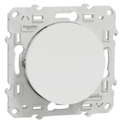 Schneider Electric Interrupteur va-et-vient 10A à vis Odace blanc
