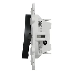 Schneider Electric Interrupteur Encastrable-Interrupteur va-et-vient 10A à vis Odace anthracite