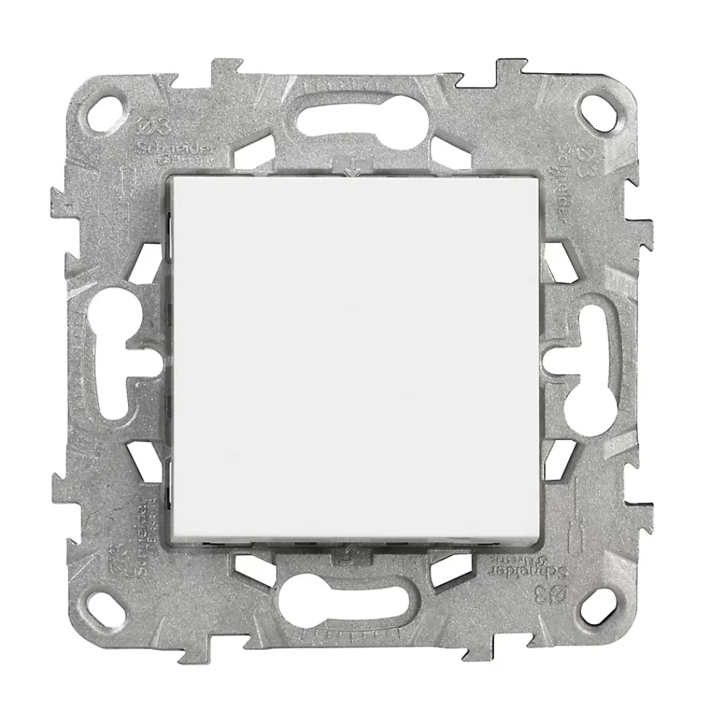 Schneider Electric Interrupteur va-et-vient connexion rapide 10A Unica Déco blanc