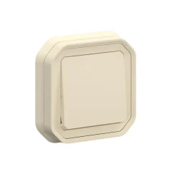 Legrand Interrupteur Étanche-Interrupteur va-et-vient à encastrer Plexo blanc 10A - 070032L -