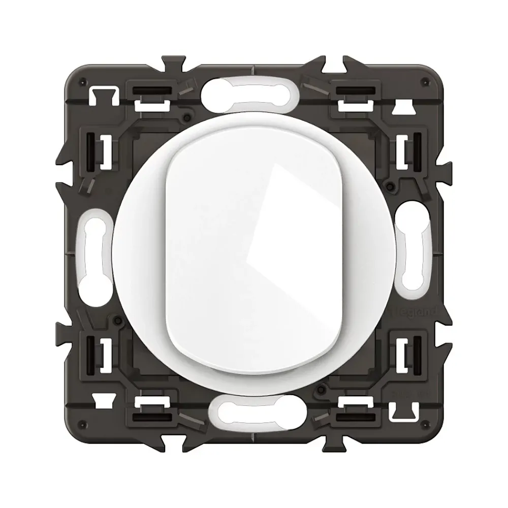 Legrand Interrupteur va-et-vient Céliane 10A blanc sans plaque