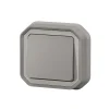 Legrand Interrupteur Étanche-Interrupteur va et vient Plexo gris