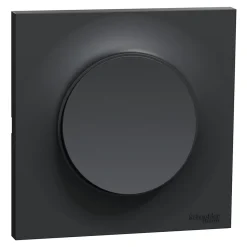 Schneider Interrupteur Encastrable-Interrupteur va-et-vient Electric Odace anthracite complet vendu par 5 pièces