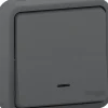 Schneider Electric Interrupteur En Saillie|Interrupteur Étanche-Interrupteur va-et-vient étanche complet encastré Mureva Styl anthracite