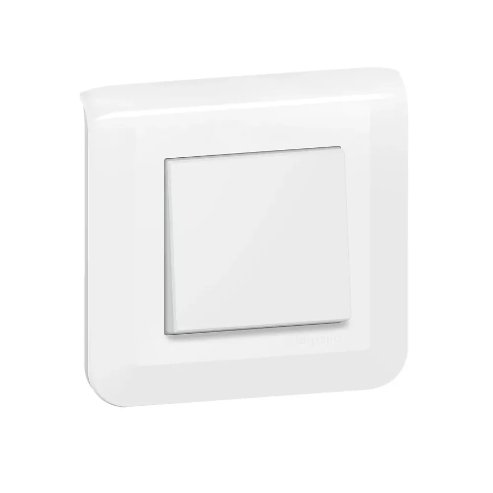 Legrand Interrupteur va-et-vient à vis Mosaïc blanc