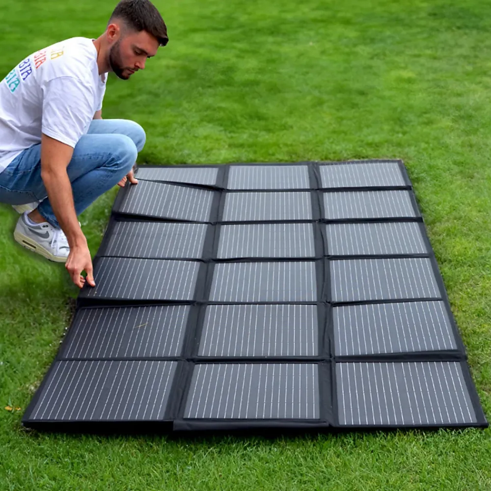 Orium Station Électrique-IZYWATT.eco 2048Wh injection réseau + panneau solaire pliant 400W