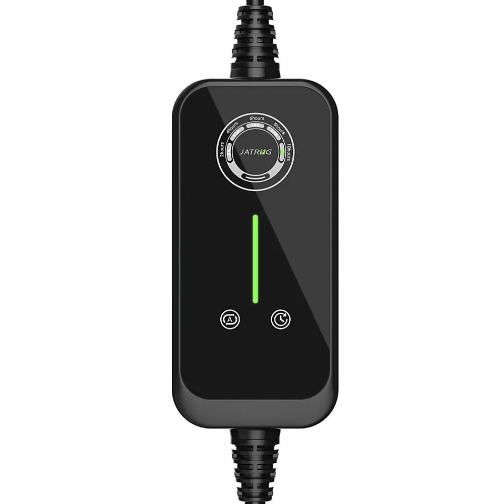 Jatrhg P1 chargeur portable réglable de 7,2kW à 1,5kW / 32A à 8A monophasé, 5m, type 2, pour véhicules électriques