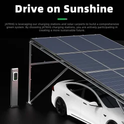 Jatrhg S1 borne de recharge IP66 pour véhicules électriques, 7,2 kW / 32 A, monophasé, avec câble type 2 de 6 m