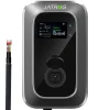 Jatrhg Borne Recharge Voiture Électrique-S2 borne pour véhicules électriques, IP66, avec prise de type 2 équipée de shutter, 7,2kW / 32A, monophasée