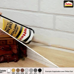 Pattex Mastic, Cartouche Joint Et Silicone-Joint de finition gris moyen 280ml