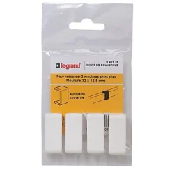 Legrand Moulure, Goulotte Et Plinthe-Joints couvercle pour moulure 32 x 12,5 mm