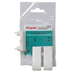 Legrand Moulure, Goulotte Et Plinthe-Joints de couvercle/goulotte, pour goulotte Mosaic 80 x 50 mm