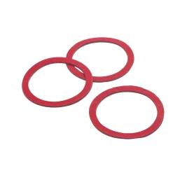 Noyon et Thiebault Joint Pour Raccord-3 joints plat fibre rouge intérieur raccord 50x60mm