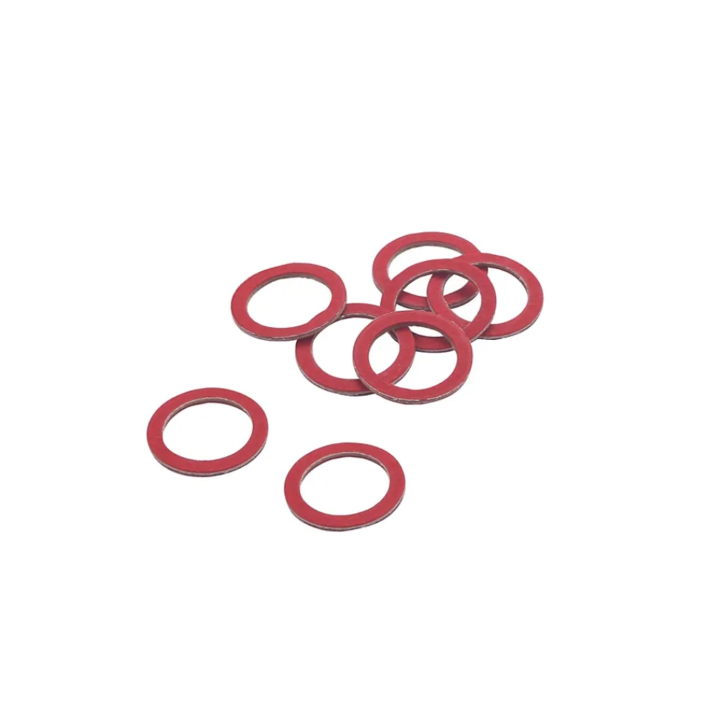 Noyon & Thiebault Joint Pour Raccord|Joint Et Clapet-8 joints plat fibre rouge intérieur raccord Nyon et Thiebault 20x27mm