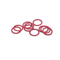 Noyon et Thiebault Joint Pour Raccord-10 joints plat fibre rouge 8x13mm