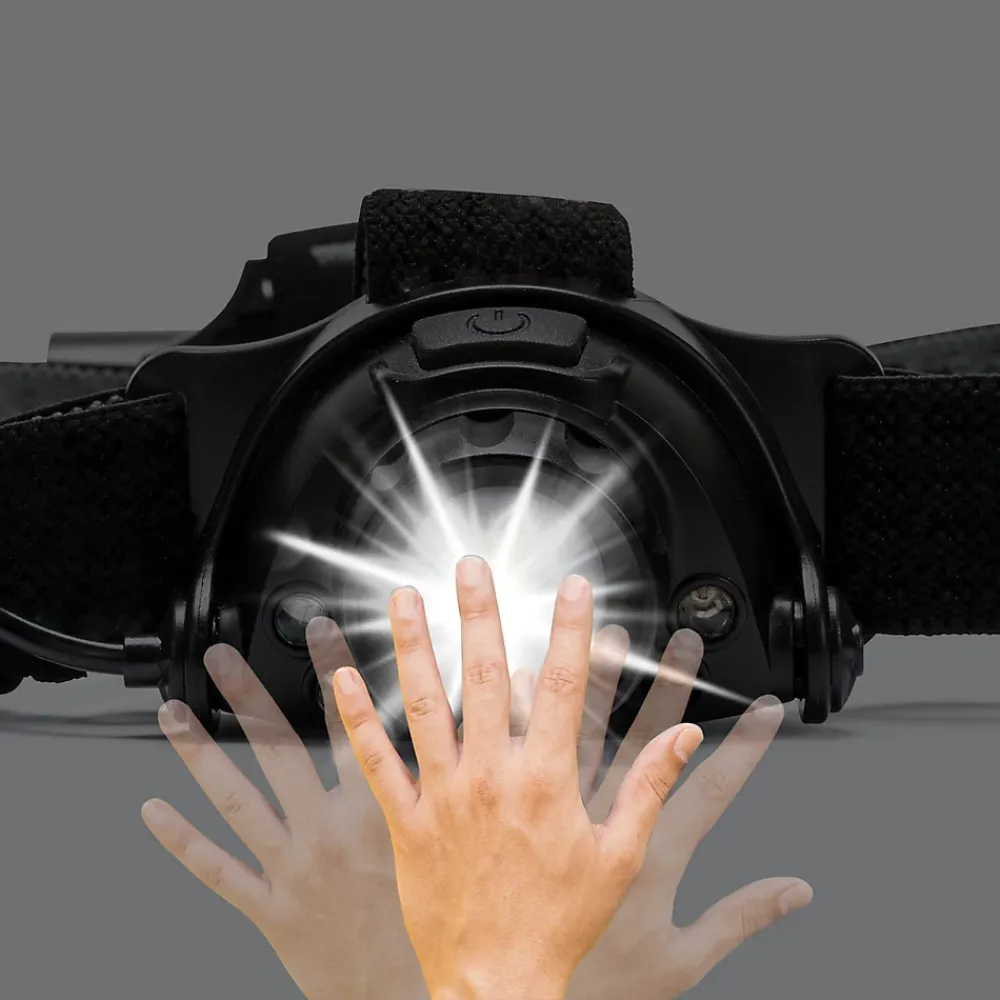 Stak Lampe Torche-KAIZER: lampe frontale rechargeable 10W 900 lumens, avec zoom