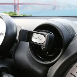 Kenu Accessoire Smartphone Et Tablette-support de téléphone pour voiture Airbase Ultra noir