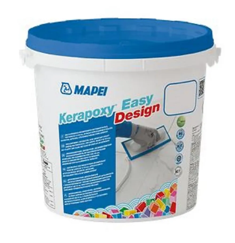 Mapei KERAPOXY EASY DESIGN - Coloris : 113 gris ciment - Pot de 3 kg