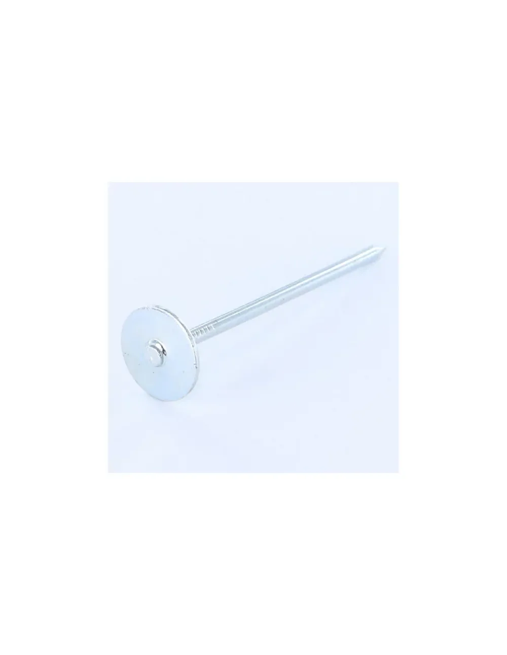Homme Vis Express Kg de pointes Embase collerette ronde Diamètre de tête: 20 Acier zingué 3.1X50 - 1 pièce