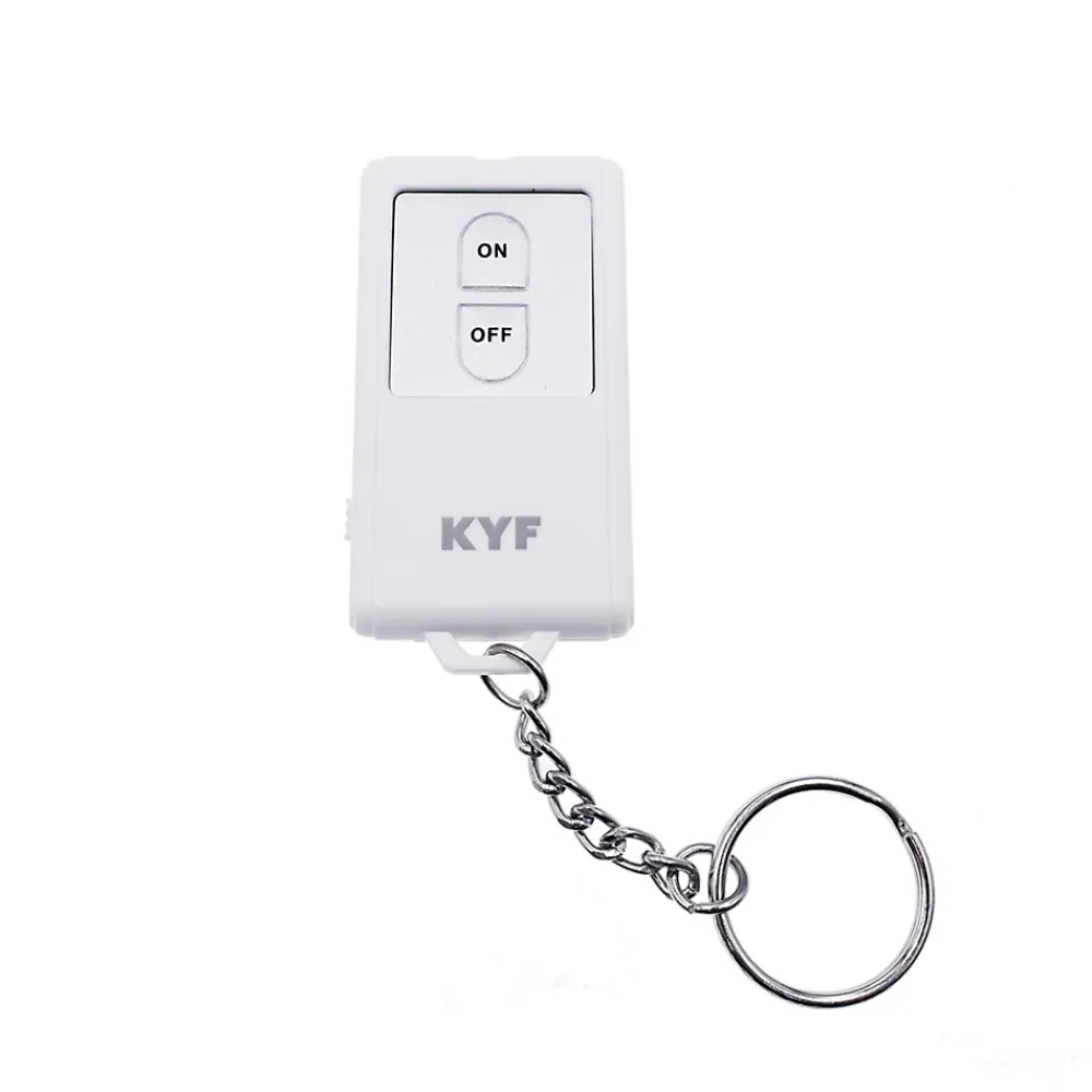 Kyf Kit Alarme autonome détection de mouvement Eclairage alerte intégré détecteur ouverture x3 et télécommande x2