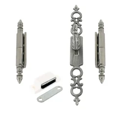 Diall Fiche D'Ameublement-Kit ameublement vieux fer patiné, lot de 2