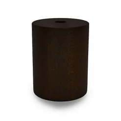 Lnd Kit Cache Douille Cylindrique en Bois Wengé Une Touche Exotique pour Vos Luminaires