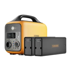 Runhood Kit Chantier Leger - 648 Wh + 100 W Solaire - Energie Portable pour Petit Outillage