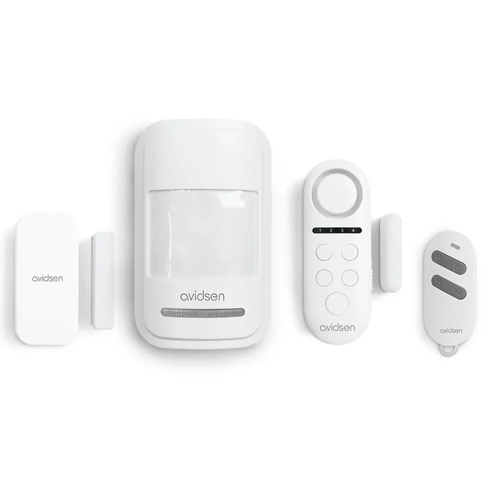 Avidsen Kit complet mini-alarme et ses accessoires Small Kit Guard -