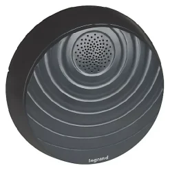 Legrand Sonnette Et Carillon-Kit Confort carillon et sonnette sans fil avec 15 mélodies alimentation par piles - anthracite