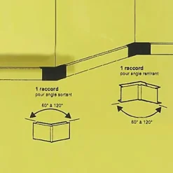 Legrand Moulure, Goulotte Et Plinthe-Kit contournement pour moulure 20 x 12,5 mm
