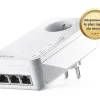 Routeur Et Extension Wifi|Câble Et Connectique Réseau-Kit de 2 adaptateurs CPL 2400 Mbits, Magic 2 LAN triple, avec 3 ports Ethernet