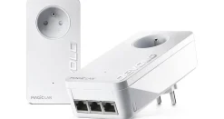 Routeur Et Extension Wifi|Câble Et Connectique Réseau-Kit de 2 adaptateurs CPL 2400 Mbits, Magic 2 LAN triple, avec 3 ports Ethernet
